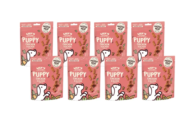 Lily's Kitchen Snack Puppy Huhn & Lachs, 8 x 70 g