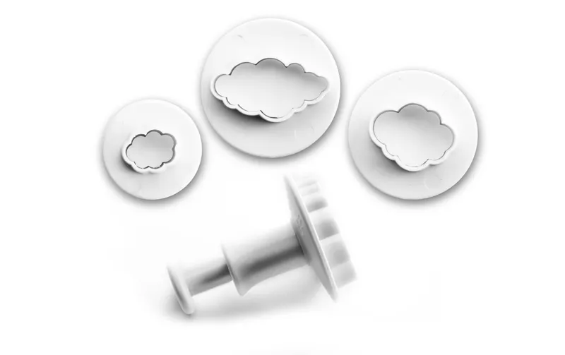 Ibili Guetzli-Ausstecher-Set 4 pezzi, Wolke