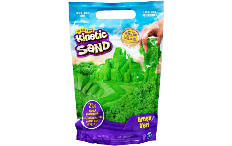 Spinmaster Kinetic Sand Color Bag grün, 907 g