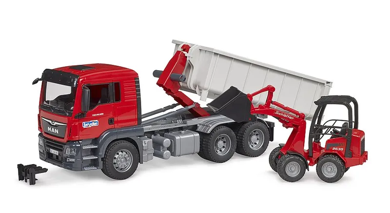 BRUDER MAN TGS LKW with Abroll