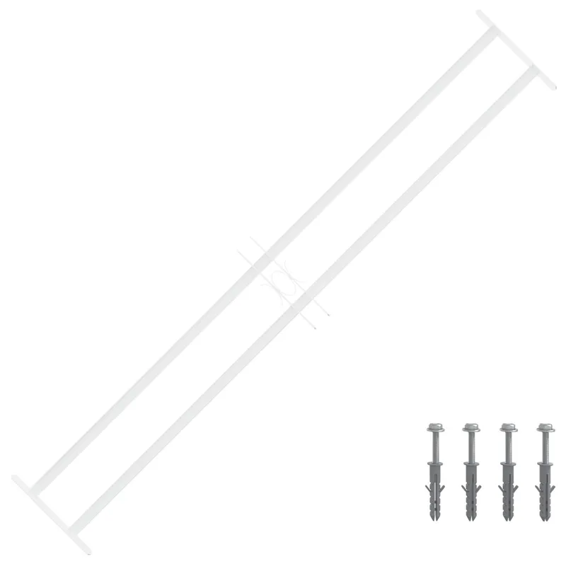 Sicherheitsgitter für Fenster mit 2 Querstreben 3 stk.