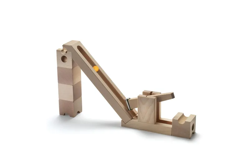 Cuboro Kugelbahn Zubehör Kick Das Extra Set per den Kick nach oben