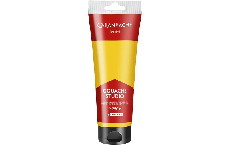 Caran d'Ache Wasserfarbe Gouache Studio 250 ml, Gelb