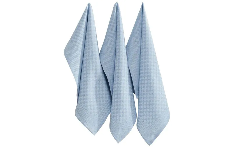 Hermia Geschirrtuch-Set Lola Hellblau