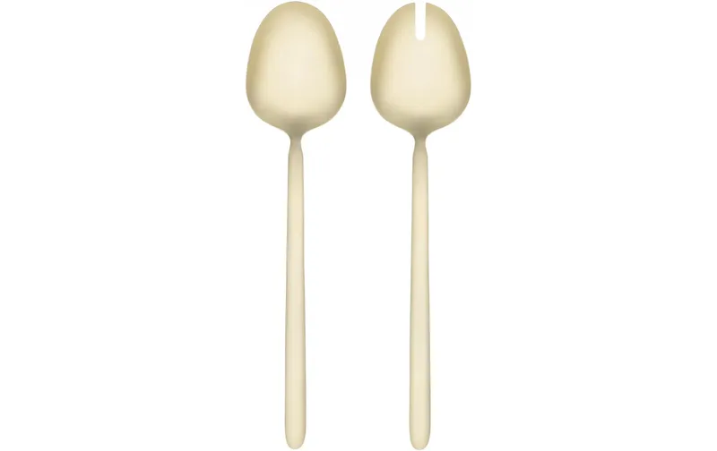 Blomus Salatbesteck Stella 2 pièces, Champagner