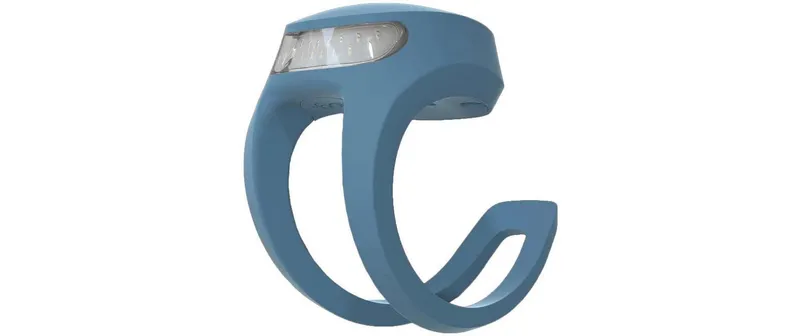 knog. Rücklicht Frog V3 Denim Blue