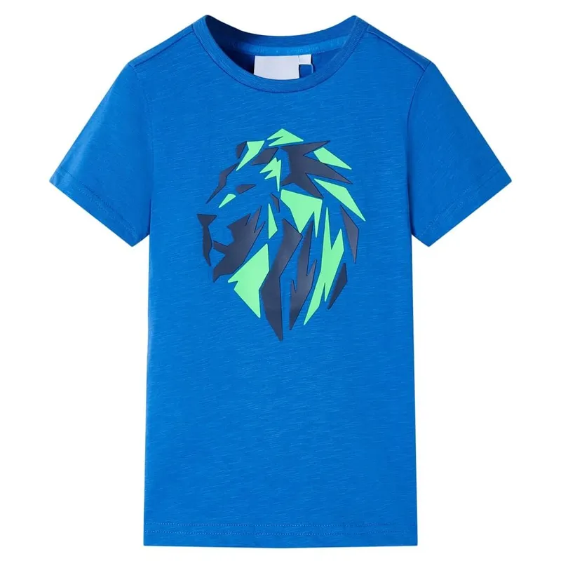 T-shirt pour enfants bleu 116