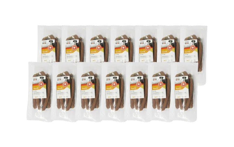 naturaDog Chicken Snack Multipack, 14 x 8 x 20 g
