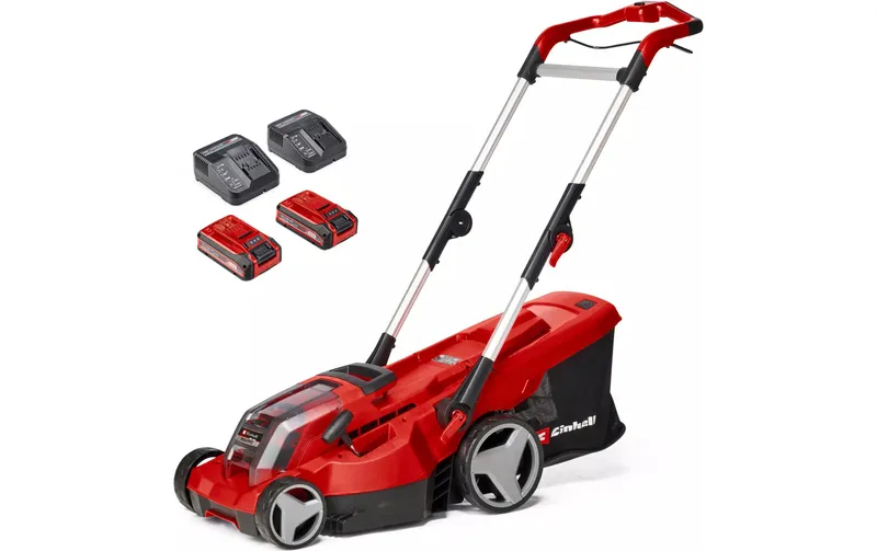 Einhell Professional Akku-Rasenmäher RASARRO 36/36 Kit, 2 x 3.0Ah Plus