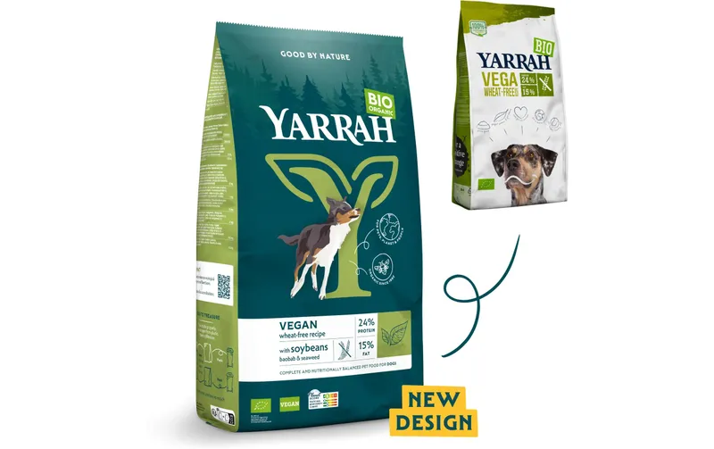 Yarrah Trockenfutter Bio Vega Weizenfrei 10 kg