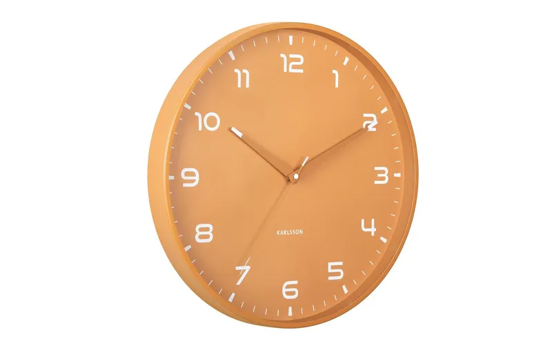 KARLSSON Horloge murale Orgullo Ø 40 cm, Ocre