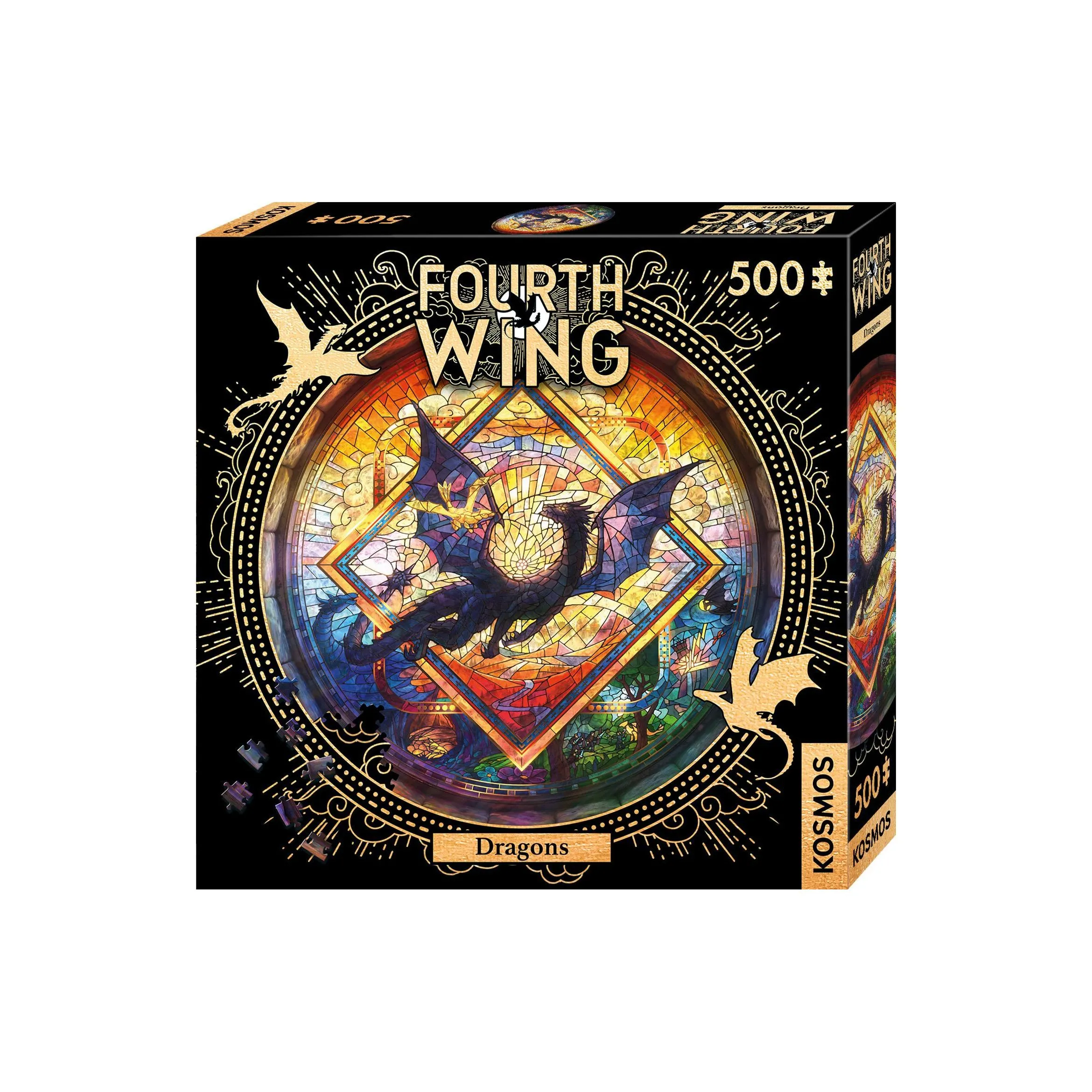 Kosmos Puzzle Fourth Wing Puzzle Flame Section Mates