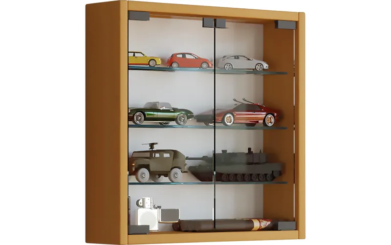 VCM Vitrine Mandosa S 40 x 40 cm, Buche