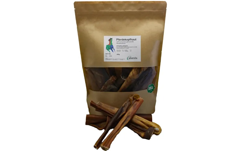 essendia Kausnack Pferdekopfhaut, 300 g