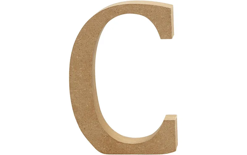 Creativ Company Holzbuchstabe C 1 pièces
