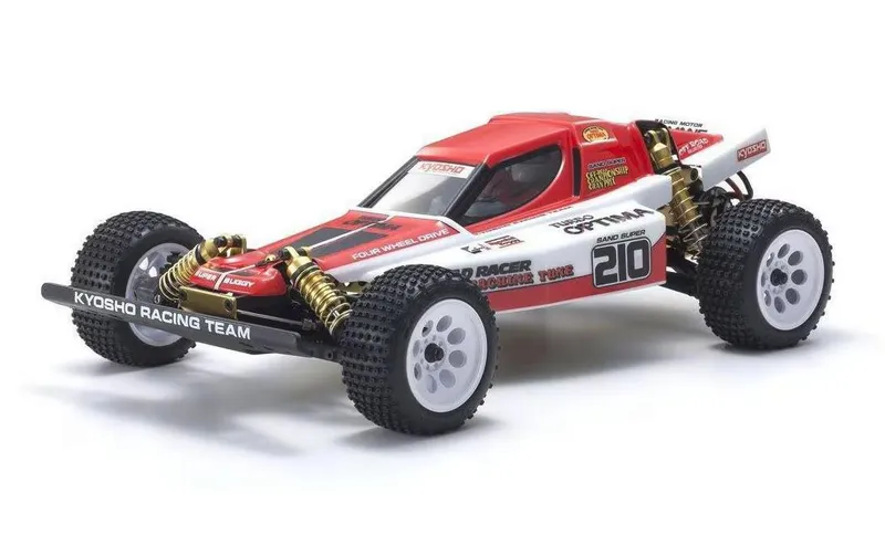 Kyosho Buggy Turbo Optima 4WD Legendary Series Bausatz, 1:10