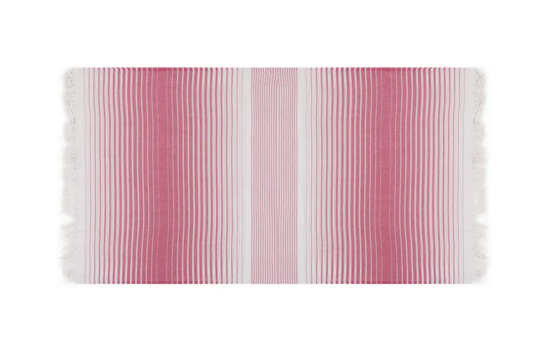 Foutastic Strandtuch Golge Weiss, Pink