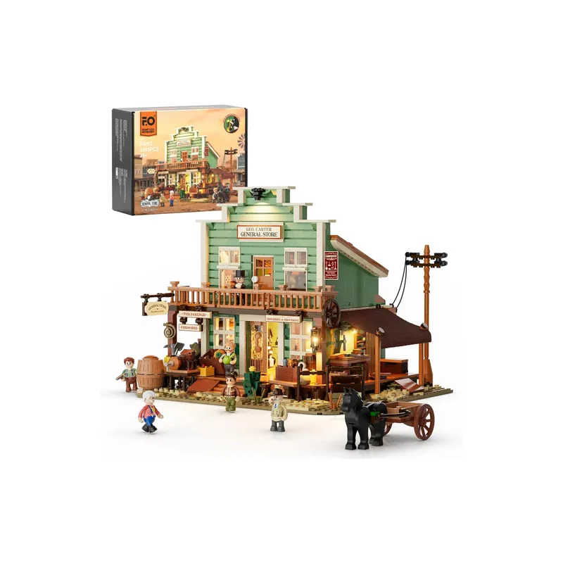 Lumibricks Old West General Store – Gemischtwarenladen LED-Beleuchtung