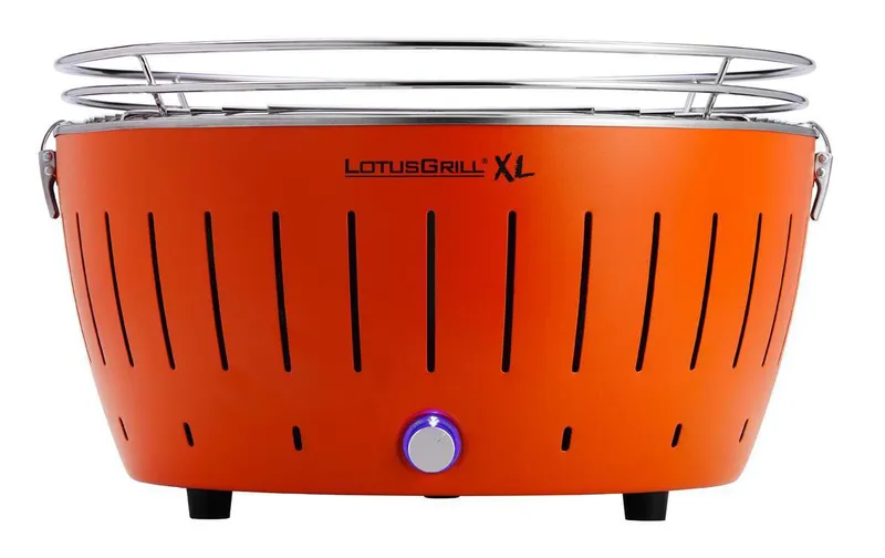 LotusGrill Tischgrill XL, Mandarinenorange, Ø 40.5 cm