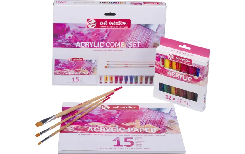 Talens Acrylfarbe Combiset 3-teilig