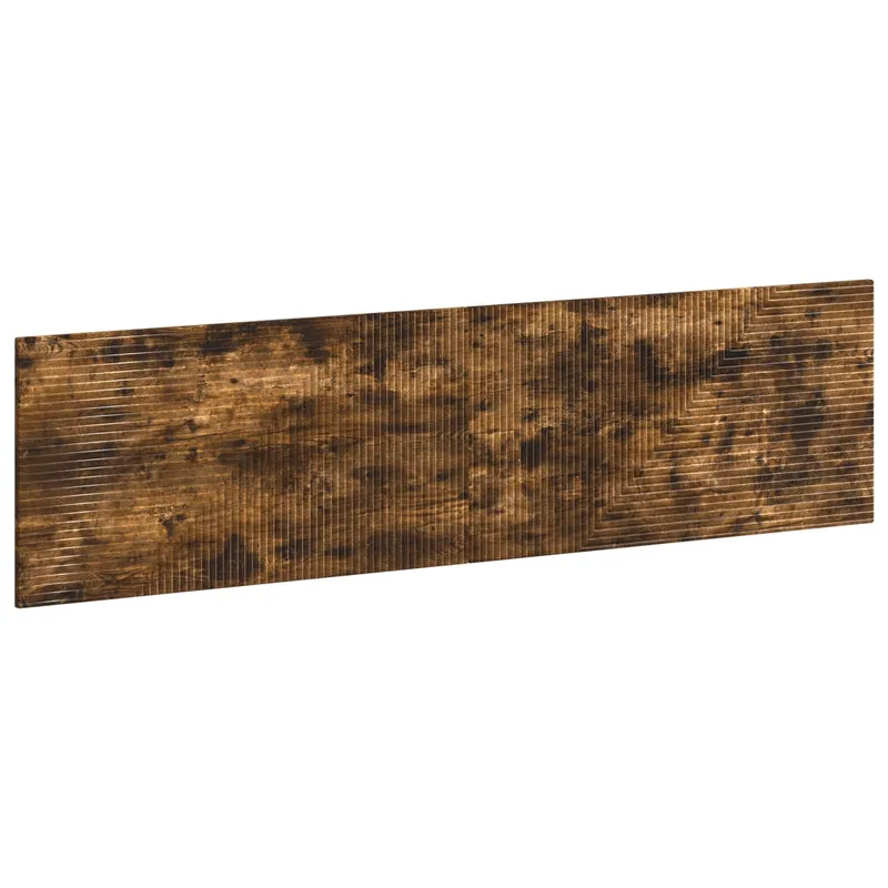 Wandmontiertes Kopfteil HAARLEM Raucheiche derivato del legno