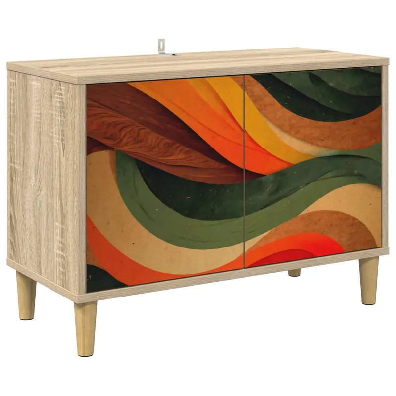 Reggimobili TV BONN 69 x 33 x 50 cm materiale legno tipo Sonoma