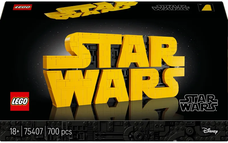 LEGO® Star Wars Logo in Lego Steinen 75407