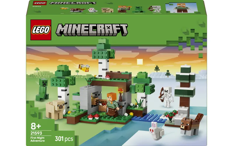 LEGO® Minecraft Erstes Abenteuer in il Nacht 21593