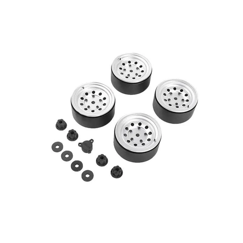 RC4WD Felgen Burato 2.2" Beadlock, Silber 4 Stück