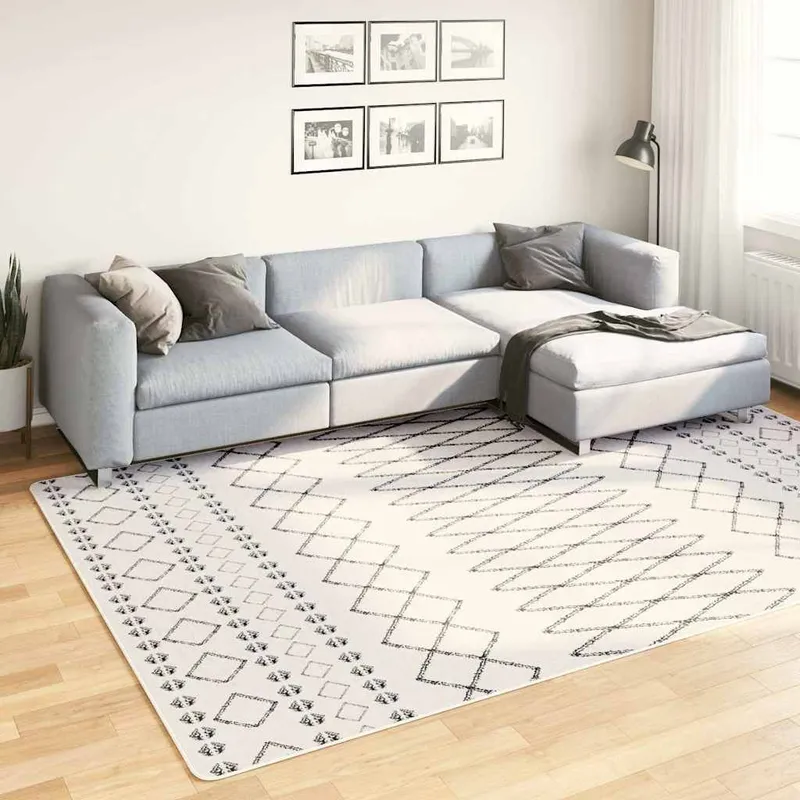 Teppich Waschbar nero e bianco 190x300 cm