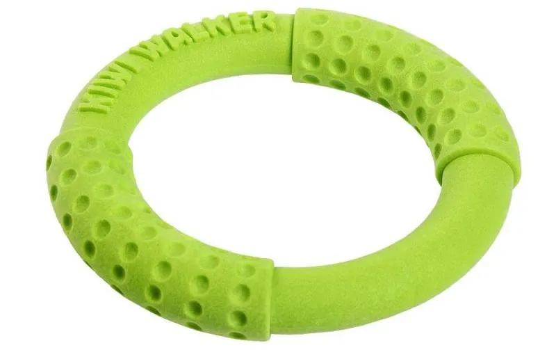 KIWI WALKER Hunde-Spielzeug Ring verde, M, Ø 17 cm