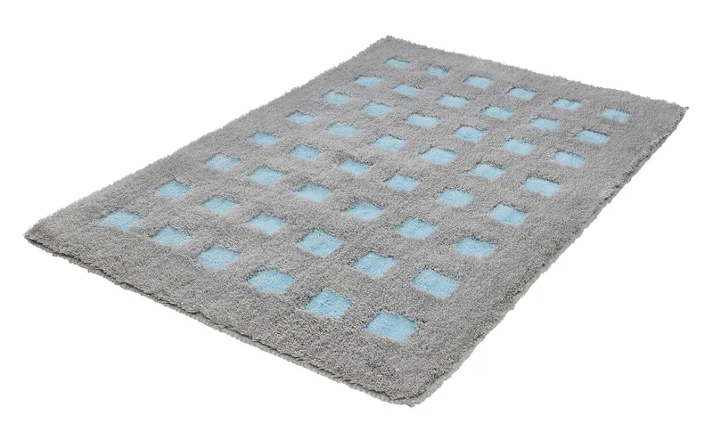 Kleine Wolke Badteppich Boxes 70 x 120 cm, Opal
