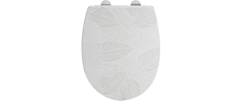 Wenko WC Sitz Roanne Easy Close, Thermoplast, bis 350 kg