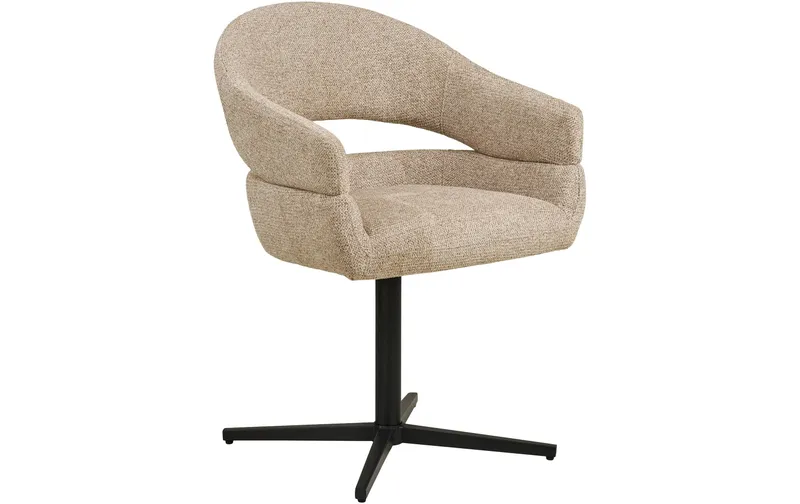 House Nordic Esszimmerstuhl Dover, Sand, 2er Set