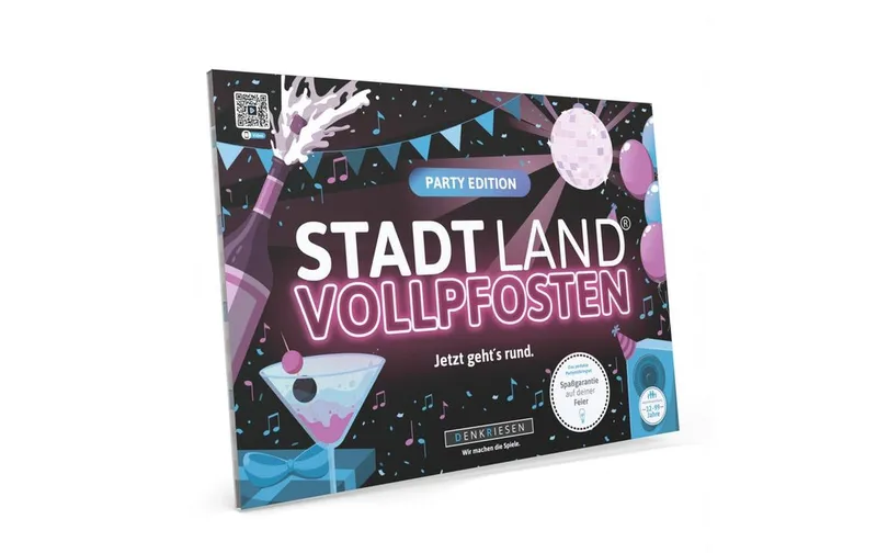 Denkriesen Stadt Land Vollpfosten A4 Block Party Edition -DE