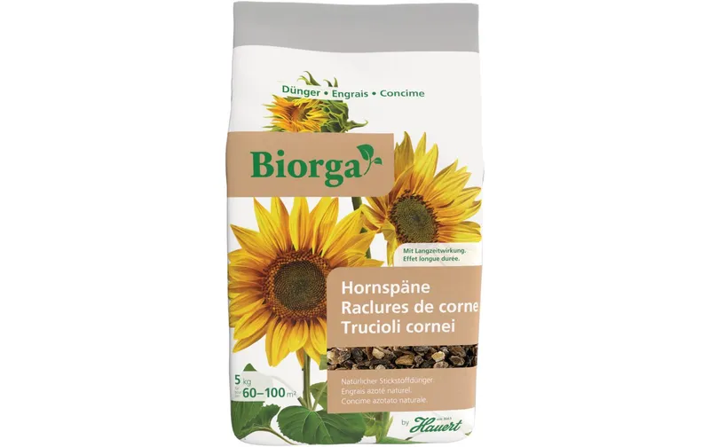 Hauert Sticktissudünger Biorga Hornspäne, 5 kg