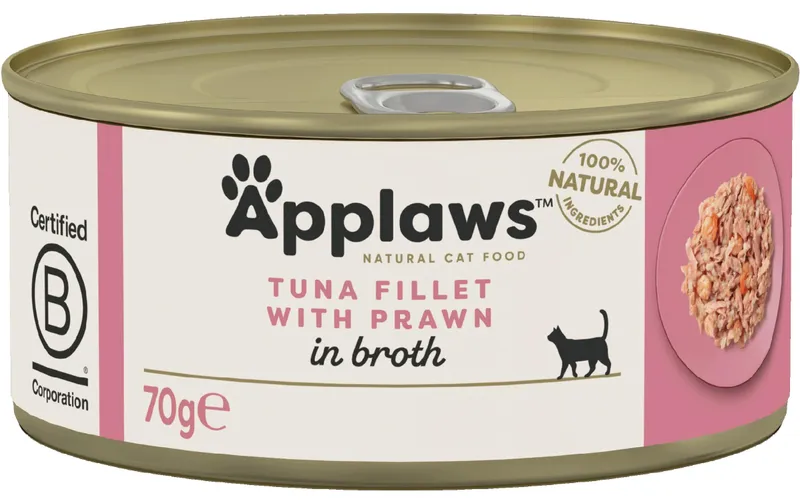 Applaws Nassfutter Thunfischfilet e Garnelen 70 g