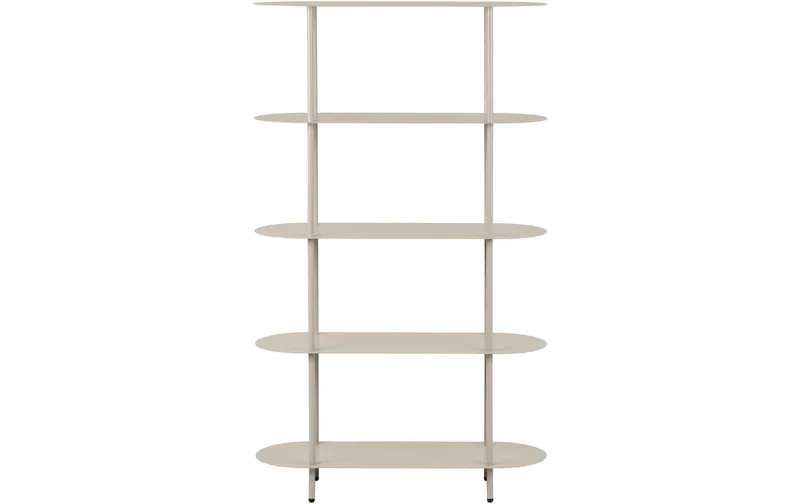 House Nordic Regal Rieti, 31 x 90 x 150 cm, Sand