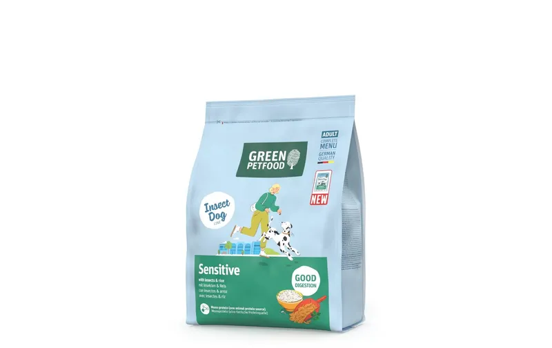Green Petfood Trockenfutter Sensitive with Insects und Rice 900 g