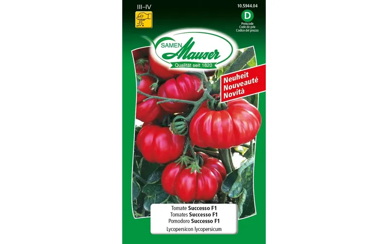 Samen Mauser Samen Tomate Successo F1