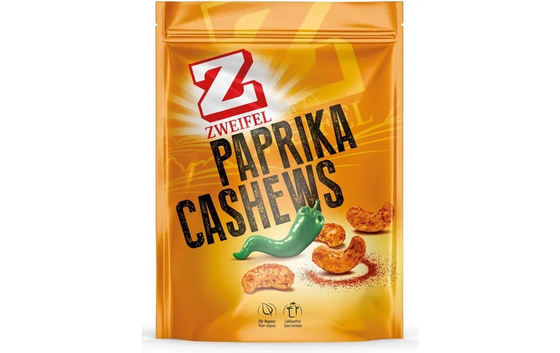 Zweifel Beutel Cashews Paprika 115 g