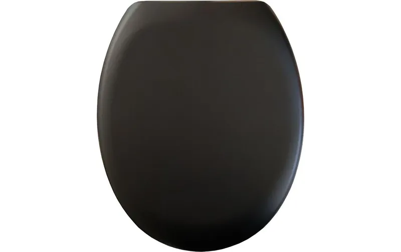 diaqua® Toilettensitz Race Slow Down Schwarz matt