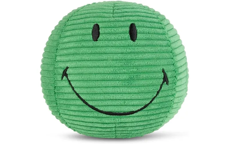 Bon Ton Toys Plüsch Smiley ECO Kordsamt vert 13 cm
