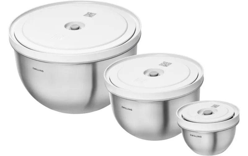 Zwilling Vakuumier-Behälter 6tlg. Fresh & Save Set, Edelstahl
