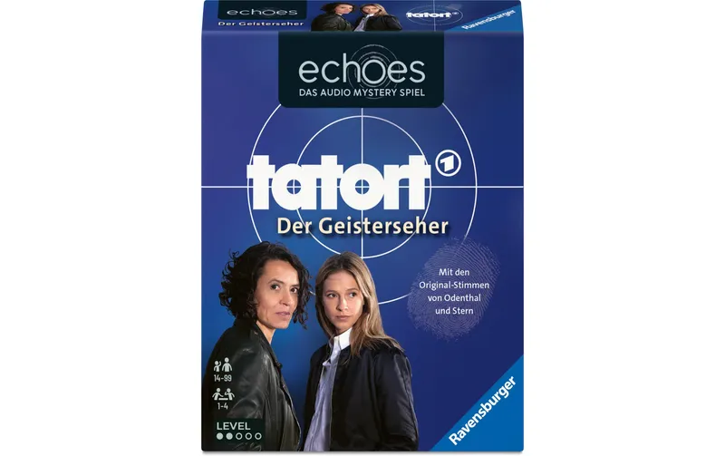 Ravensburger Audio Mystery Spiel echoes Tatort: il Geisterseher
