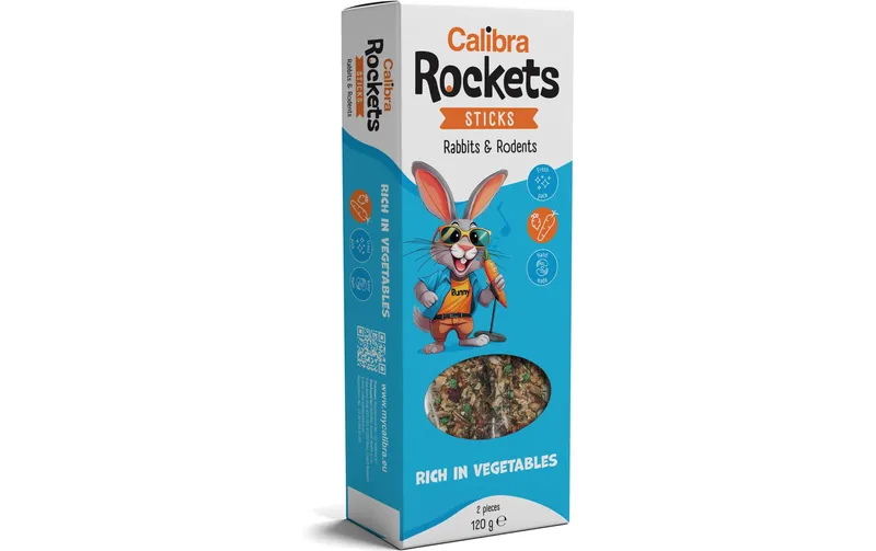 Calibra Snack Gemüse Sticks Kaninchen and Nager 2 pieces