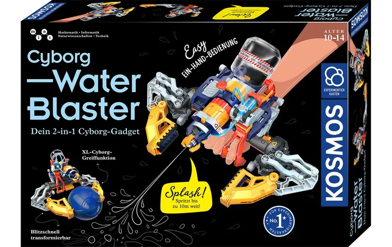 Kosmos Experimentierkasten Cyborg Water-Blaster