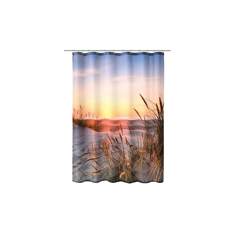 Kleine Wolke Duschvorhang Juist 180 x 200 cm, multicolore