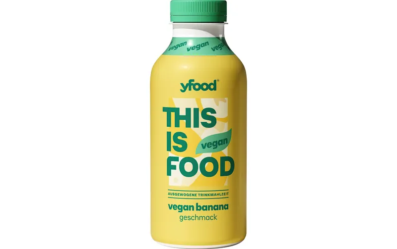 YFOOD Vegane Trinkmahlzeit Banana 500 ml