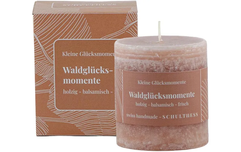 Schulthess Kerzen Duftkerze Waldglücksmomente 7 x 8 cm